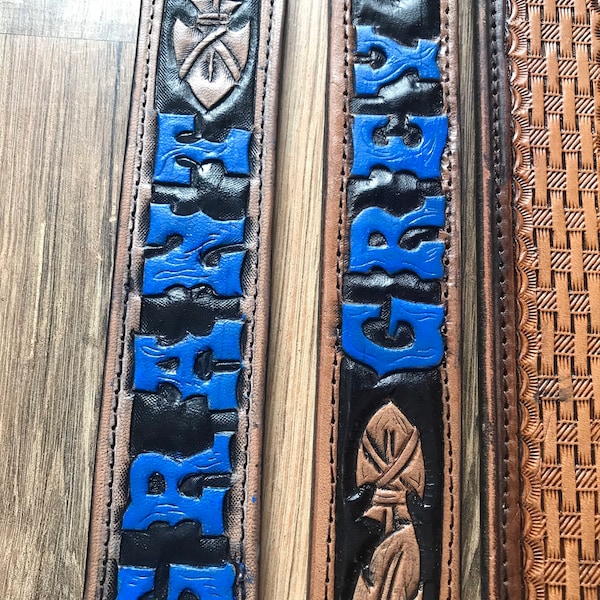 Custom Western Belt Etsy