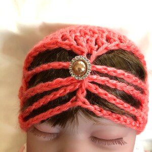 Baby turban hat, baby photo shoot props newborn, hospital coming home gift, reveal outfit girl, springtime baby girl, baby hat beanie
