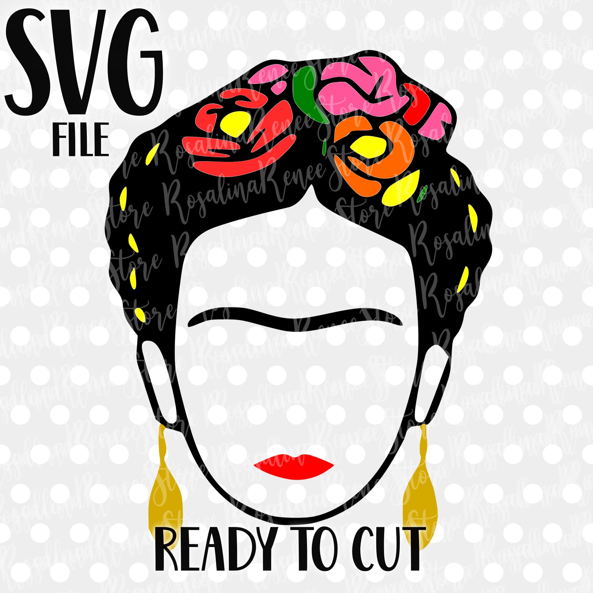 LOVE FRIDA SVG