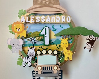 Safari Cake Topper