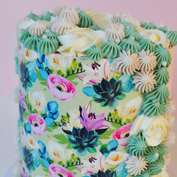 Sugar Icing Sheet Etsy