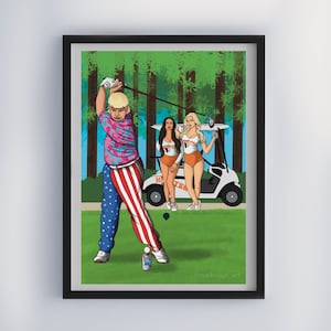 John Daly Hooters print
