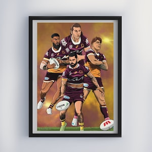 Brisbane Broncos Poster