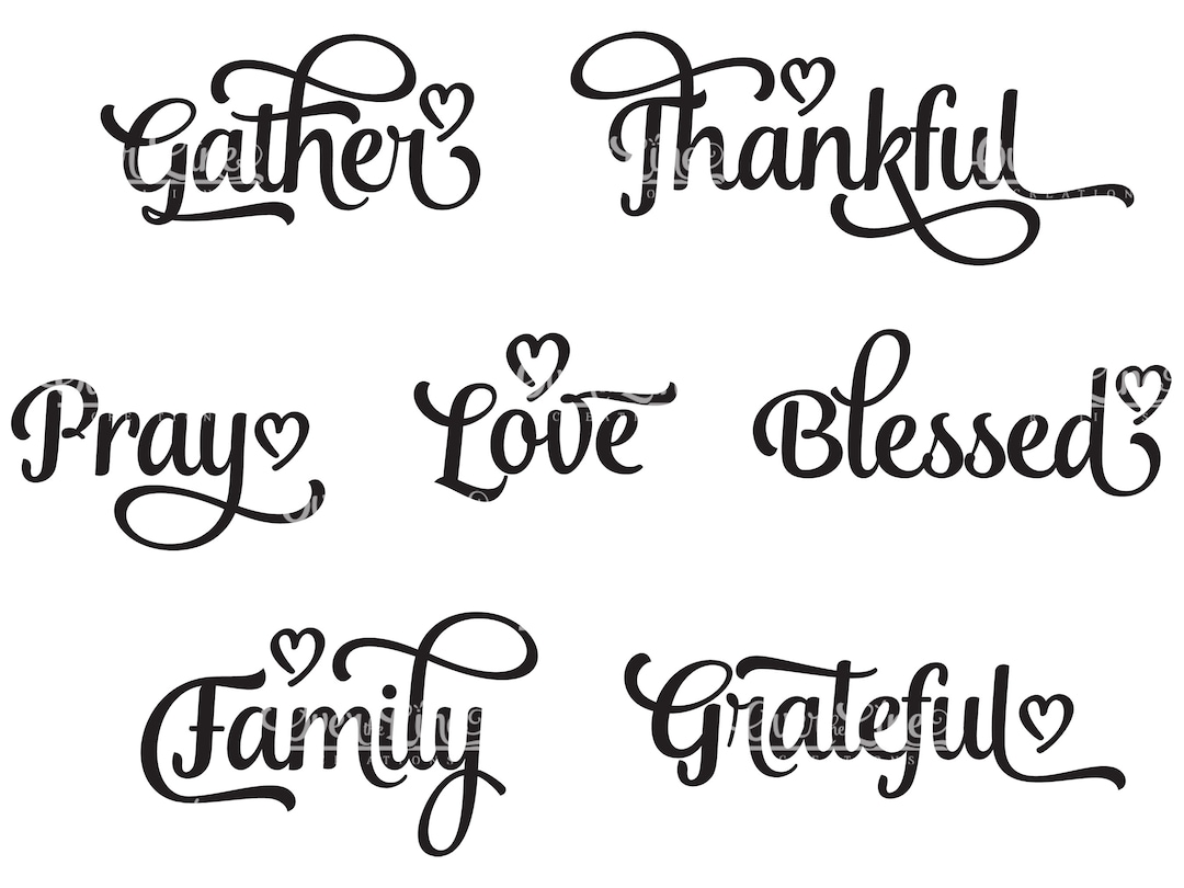 Home Expressions Bundle SVG Etsy