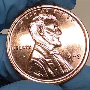 1909 S VDB Wheat Penny Design Tribute 1oz Copper Round - Collectable Vintage Charm