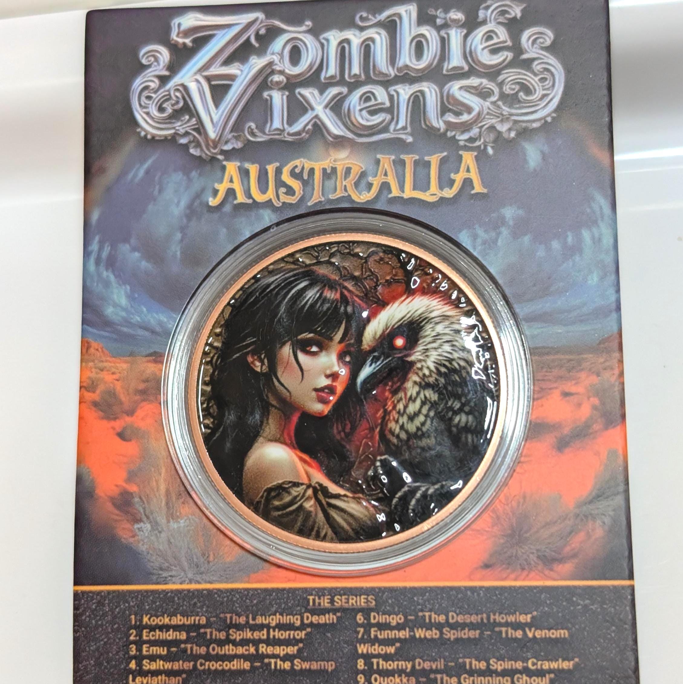 1st Release Zombie Vixens Australia Series! Kookaburra 