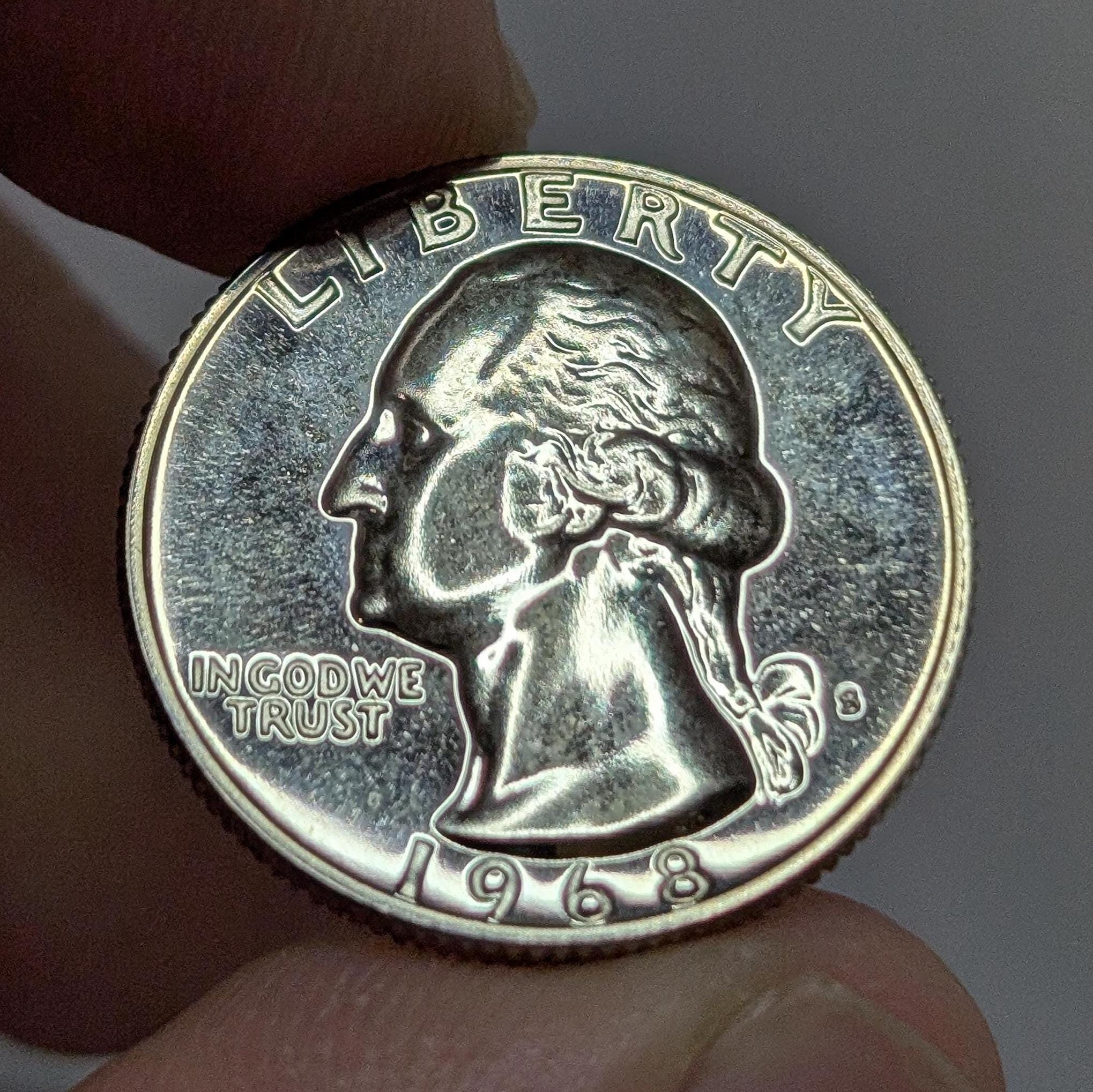 ★美品★限定色★BILKENSTOCK モンタナ/オリーブモス 1968-S Proof Washington Quarter • Mirror-like Finish • San