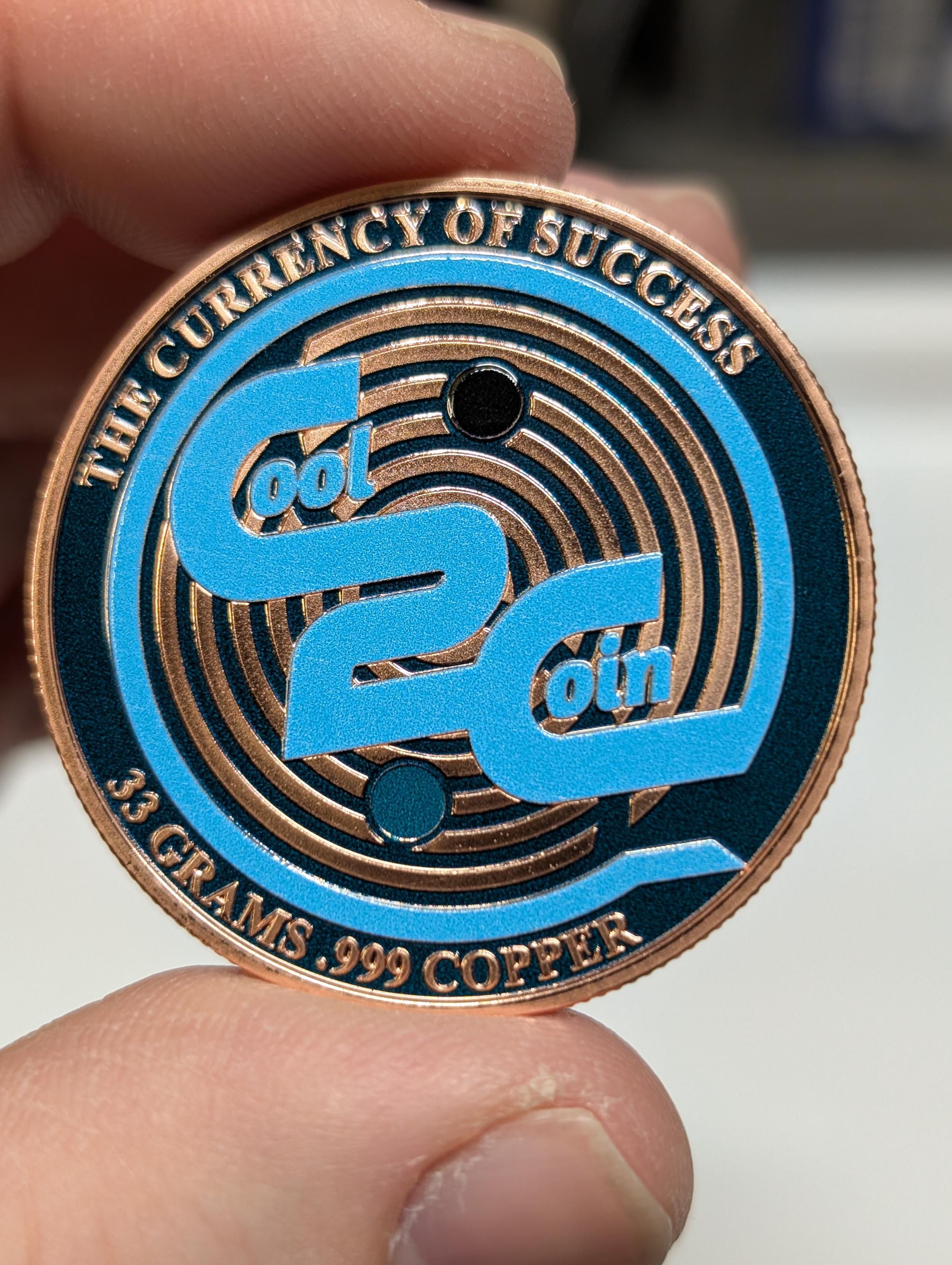 2024 Lunar Dragon 1oz Colorized Copper Round | Limited