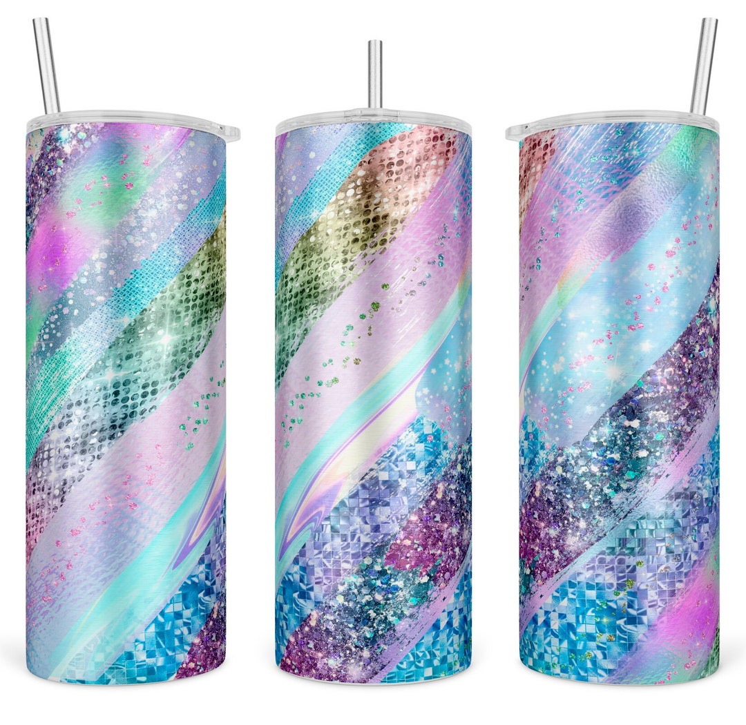 20 Oz Skinny Tumbler Design Sublimation Milky Way Tumbler - Etsy