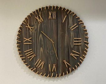 Rustic Wall Clock