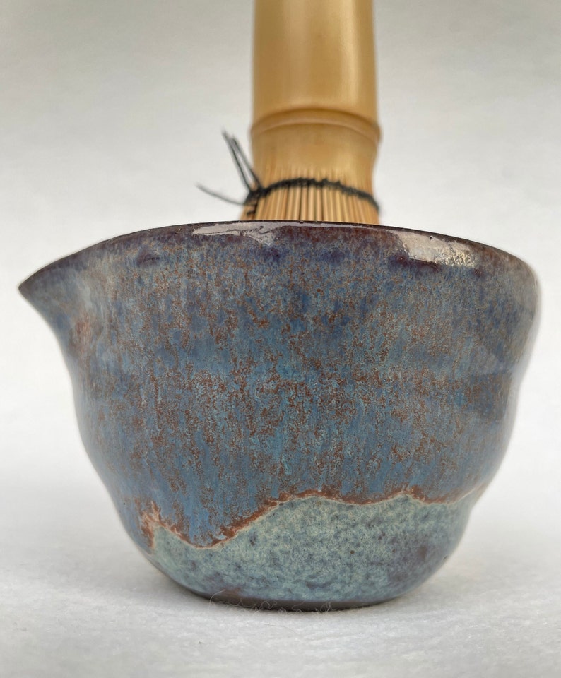 Keramik Matcha Schale, Matcha Bowl, Soßenschale, Dressingschale Bild 3