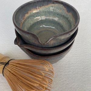 Keramik Matcha Schale, Matcha Bowl, Soßenschale, Dressingschale Bild 8