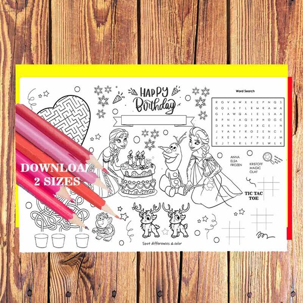 Frozen Printable - Etsy