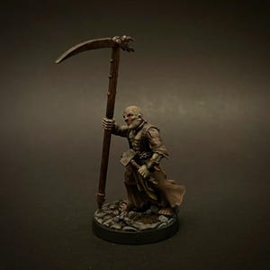 Cultista/Fanático/Bandido/Necrófago pintado para DnD/Warhammer/Mordheim/Frostgrave/Pathfinder/RPG
