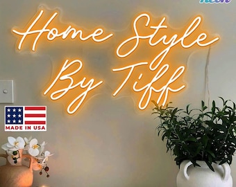 Letrero de neón con nombre personalizado para dormitorio, letrero de neón para boda, letrero de neón personalizado, decoración de dormitorio, decoración de habitación infantil, decoración del hogar, regalo para niños