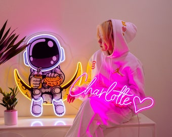 Letrero de neón personalizado, letrero de neón con nombre personalizado, letrero de neón para boda, letrero de boda, letrero de neón LED, letrero de neón para dormitorio, regalos personalizados