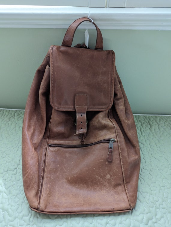 coach backpack brown leather Gem