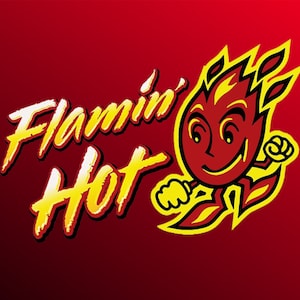 FLAMIN HOT CHEETO logo png jpeg for shirts, stickers, cups, crafts