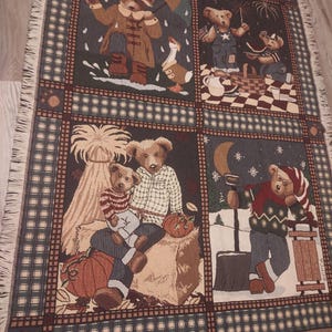 Boyds Bears Throw - Etsy
