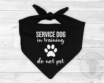 service dog scarf