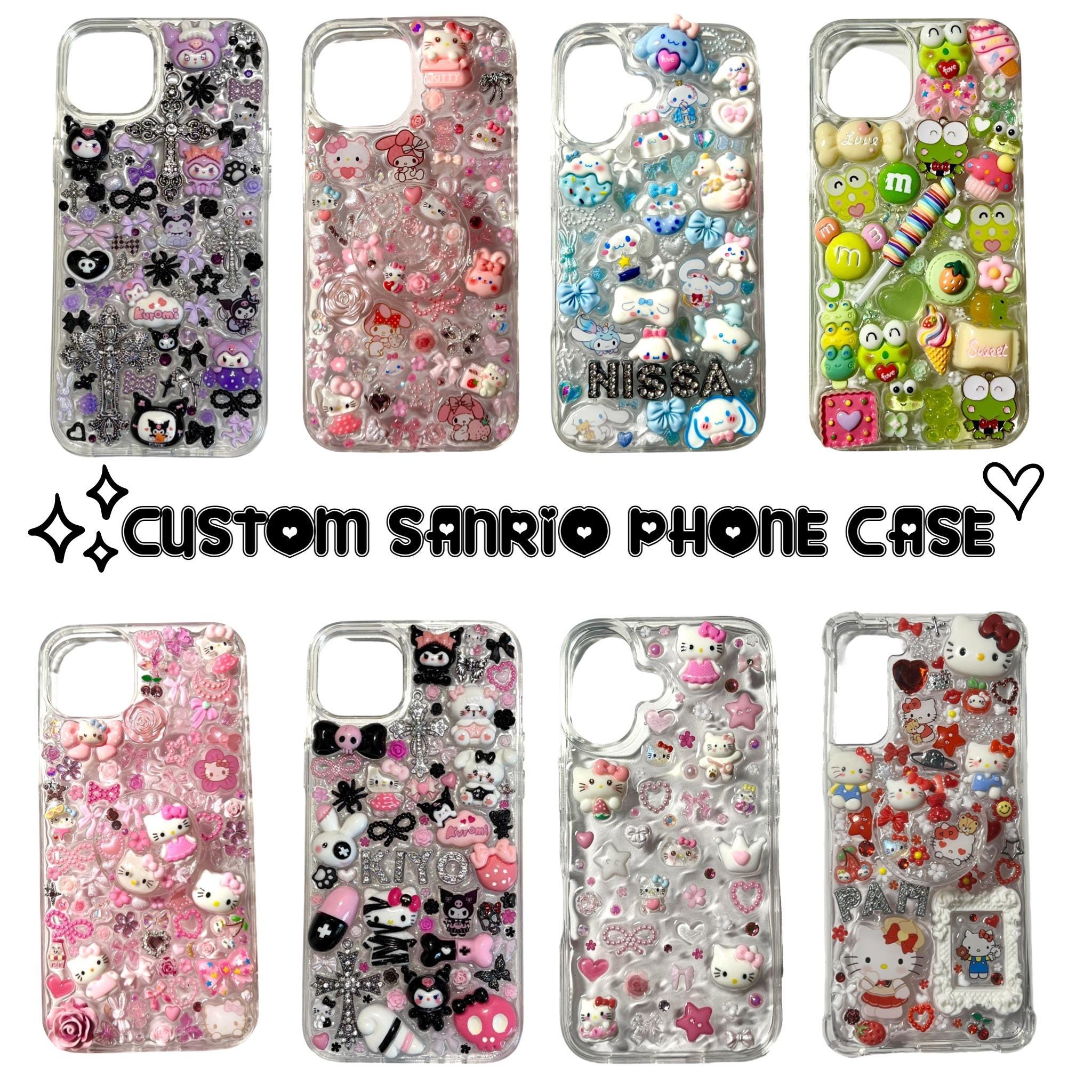 Pocket 3 Custodia Cellulare 360° Trasparente Con Glitter | TPU Protezione Completa | Per Molti Modelli Custodia Cellulare Trasparente Glitter - Foto 5