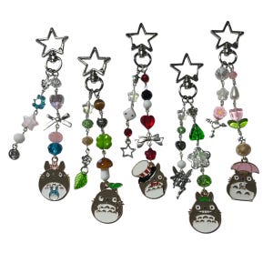 Cute Furry Anime Creature Charms/ Keychains ||| anime gift, bag charm, purse charm, backpack keychain, Stanley charm, Keychain, Charm