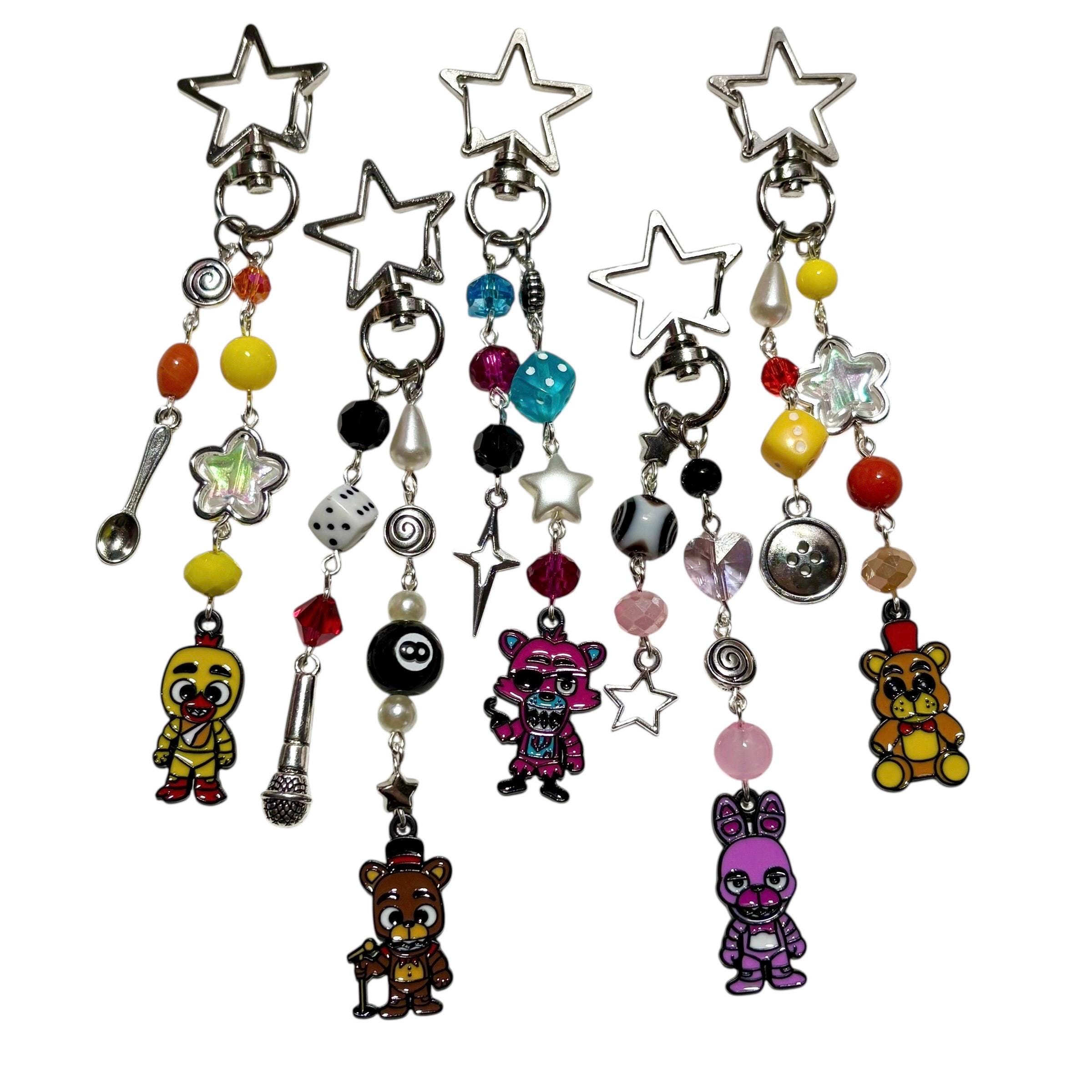 Funatics Keychain FNAF Charms/ Keychains | Video Game Bag Charm - Etsy