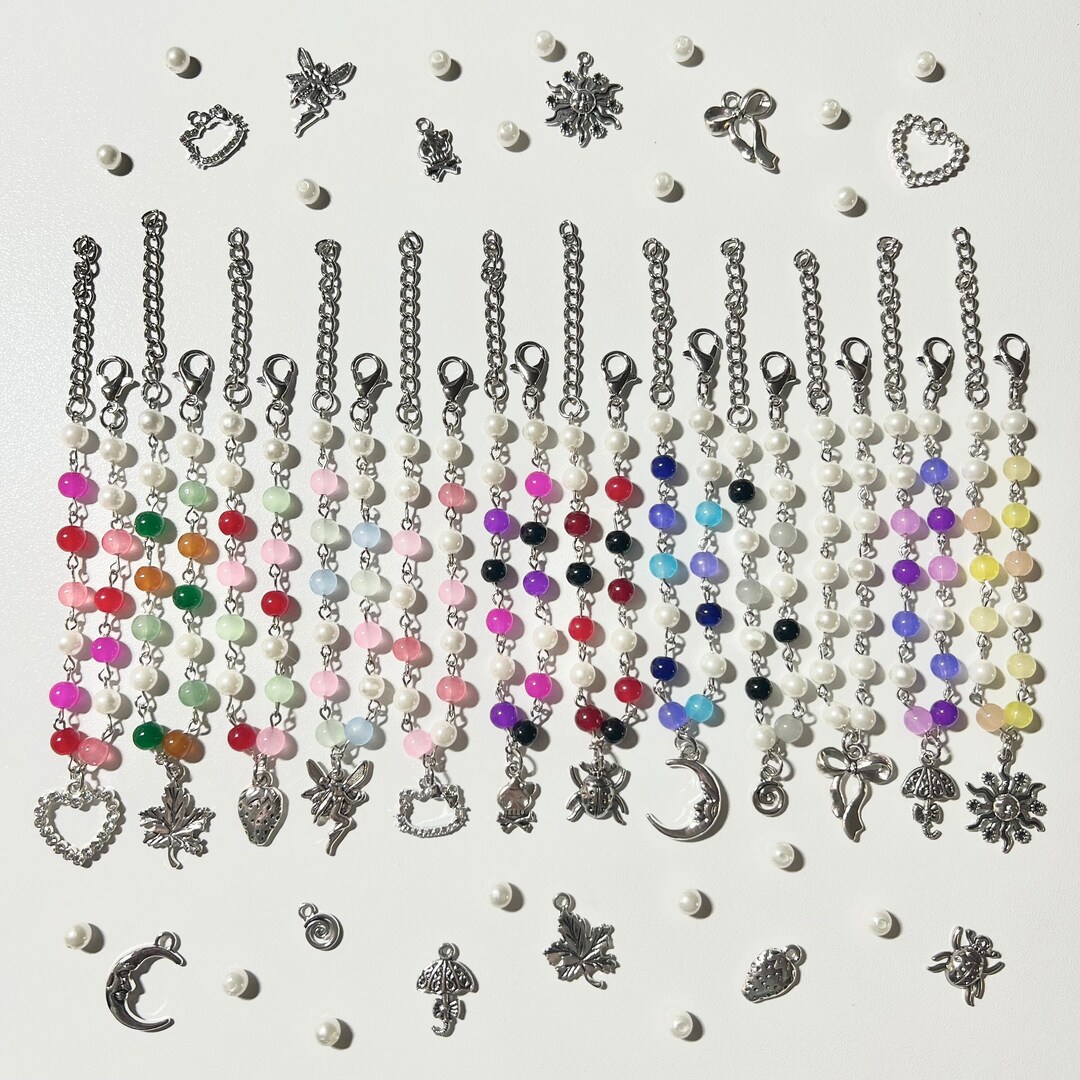 Simple Charm Bracelets Etsy