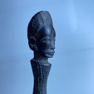Vintage African Figural Wooden Hand Carved Letter Opener