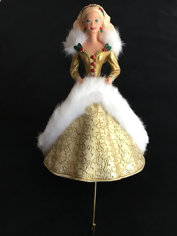 Barbie Stocking Hanger Barbie 1995 Etsy