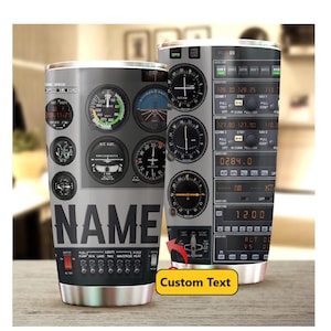 Luftfahrt Becher, Flugzeug Geburtstag, personalisiertes Geschenk, Geschenk für Pilot, Flieger Geschenk, Pilot Geschenk, Pilot Geschenke für ihn Weihnachtsgeschenk
