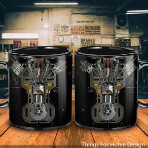 Funny Mechanic Coffee Mug, Auto Mechanic gift, Diesel mechanic, Car Lover Gifts, Gifts for him, Garage Gift, Gifts For Dad, Engine Mug