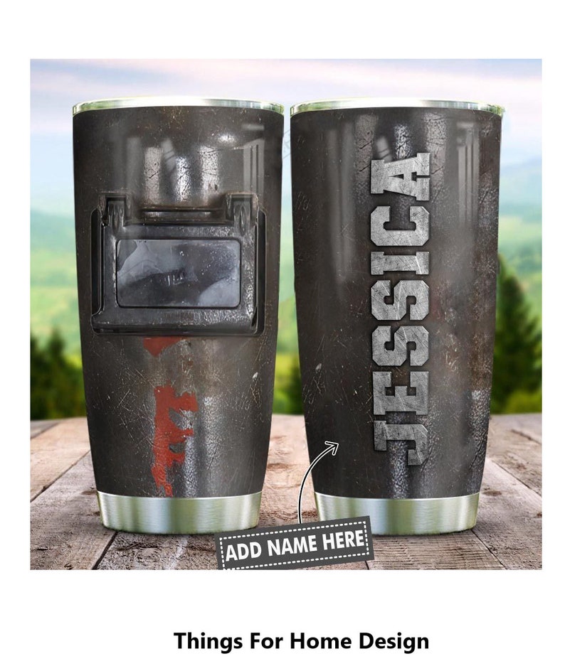 Personalized Welder Tumbler, Gifts for Welders, Torch Gift, Gifts for Mechanics, Welder Gifts For Men, Welding tumbler, Welder Dad Gift