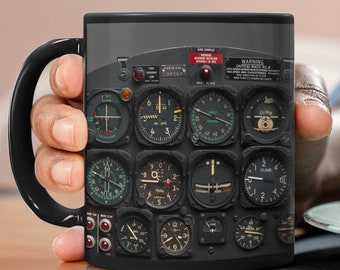 Taza de café piloto, retiro de piloto, taza de aviador, regalos piloto para él, regalo del día del padre, taza de la aerolínea, regalo del día de la independencia, regalos de la fuerza aérea