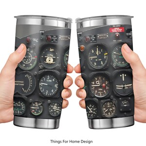 Pilot Coffee Mug, Pilot Indicator, Pilot Retirement, Airline Mechanic Gift, Aviation Mug, Funny Pilot Mugs, Gift for Pilot, Gifts For Dad Tumbler 20oz
