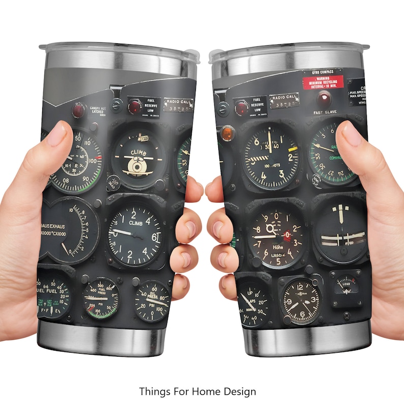 Pilot Coffee Mug, Pilot Indicator, Pilot Retirement, Airline Mechanic Gift, Aviation Mug, Funny Pilot Mugs, Gift for Pilot, Gifts For Dad Tumbler 20oz