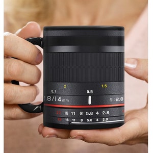 Mugs objectif appareil photo, Mug appareil photo drôle, Mugs photographe FE14, Mug photographie, Cadeaux photographe pour hommes, Cadeaux d'anniversaire, Cadeaux pour petit ami