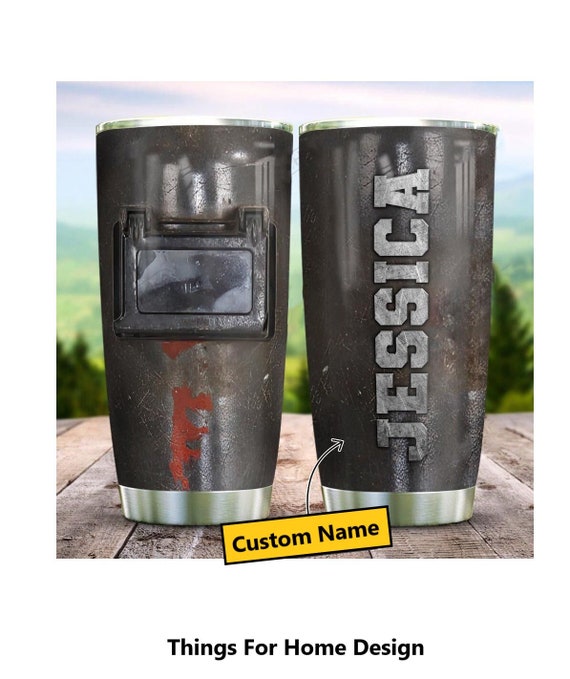 Personalized Welder Tumbler, Gifts for Welders, Torch Gift, Gifts for Mechanics, Welder Gifts For Men, Welding tumbler, Welder Dad Gift