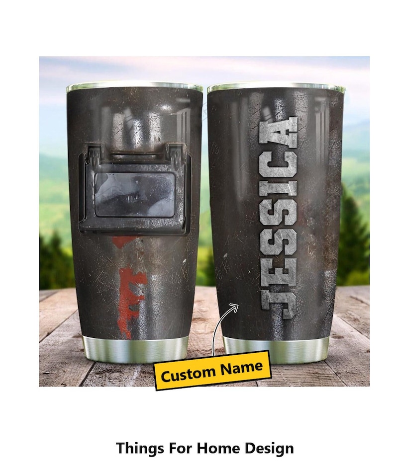 Personalized Welder Tumbler, Gifts for Welders, Torch Gift, Gifts for Mechanics, Welder Gifts For Men, Welding tumbler, Welder Dad Gift