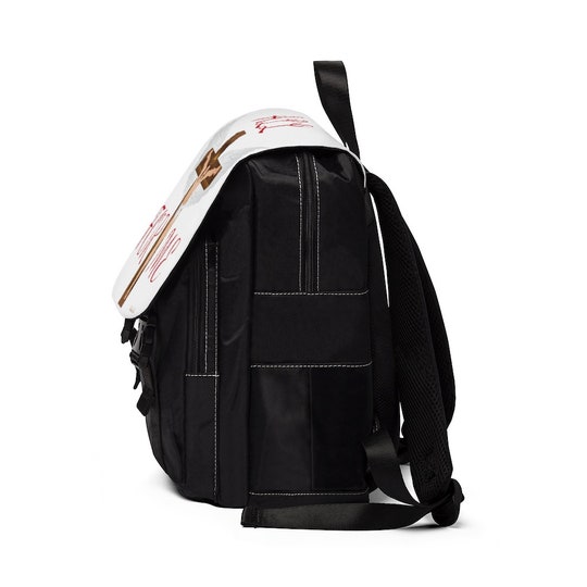 Unisex Casual Shoulder Backpack "All For me" (GoldenGlow)