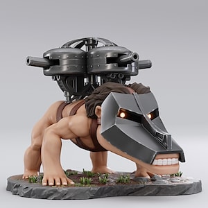 カーゴタイタン - 未塗装3Dプリントフィギュアキット