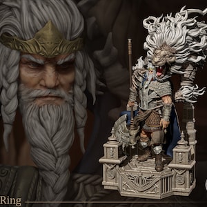 The First Lord - Unpainted 3D Printed Figure kit