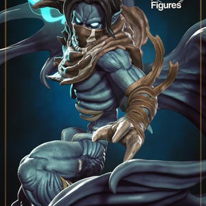 Vampire Wraith - Unpainted 3D Printed Figure kit