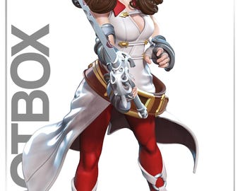 ベアトリクス - FF9 | 14K | 1:10 スケール | 3D プリント フィギュア