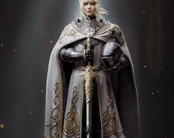 エルデンリング メリナ フィギュア：塗装済み/未塗装レジン製組み立て