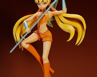 Sun and Moon Fairy - Unpainted 3D Printed Figure kit