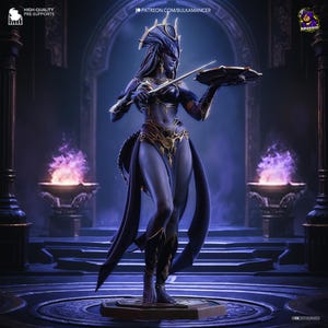 Kit Lady of Sorrows - ongeverfd 3D-geprint figuur