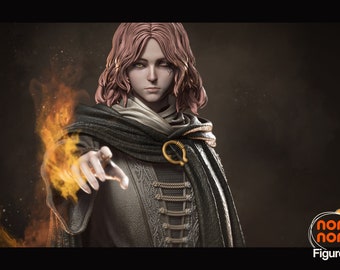 Fille mystérieuse - Kit figurine imprimée en 3D non peinte