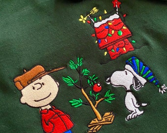 snoopy christmas sweater mens
