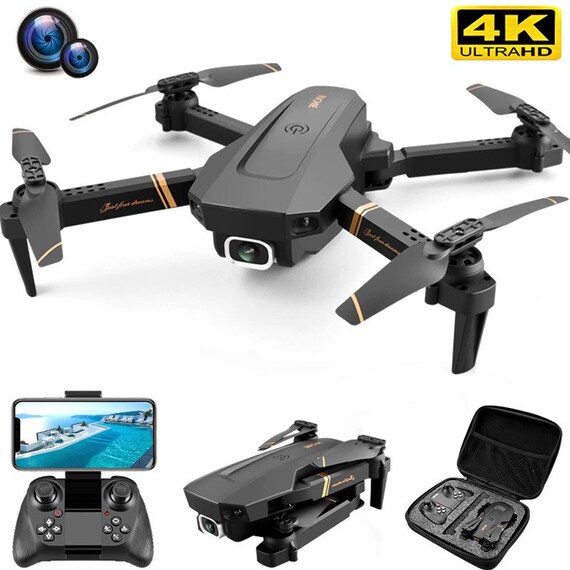 4K Dual Camera HD RC Drone With Wide Angle Camera 1080P, RC Helicopter, Rc Drone, Mini Drone, Aesthetic Rc Drone, Professional Video Drone